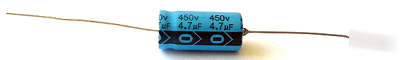 Axial electrolytic capacitor 4.7UF 450V 4.7 uf (12)