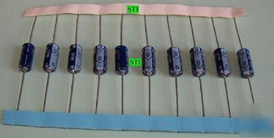  47UF 47 mfd 10V electrolytic capacitor (qty 10) axial