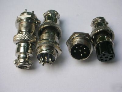 50, 7 pin male & female panel chassis connector kit,99