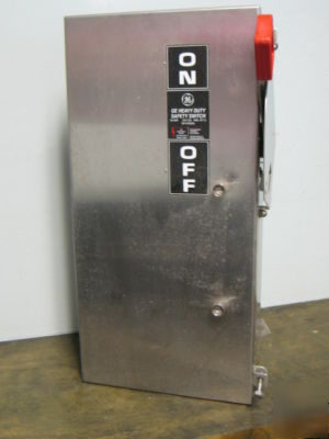 Ge safety switch 60A 240V 3P TH3322SS
