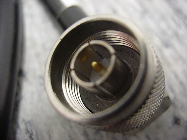 Huber suhner 2METER coax cable rg 214/u 50OHM n connect