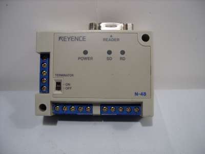 Keyence n-400 multi-drop controller for bar code reader
