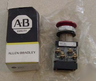 New allen bradley 800H-DK6 mushroom head push button 