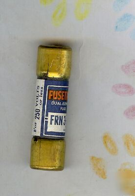 New bussmann frn 3 2/10 time delay fuse 3 2/10 amp 250V