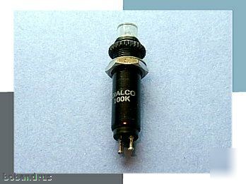 New dialco neon panel mount indicator light - -