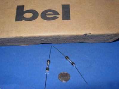 New fuse bel F801 pig-tail type glass pigtail fuse