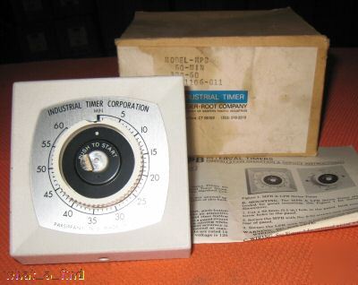 New veeder root industrial timer 60 min mpb 831106-011