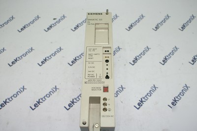 Siemens 6ES5 951-7LD21 - S5 plc 115U power supply 7A