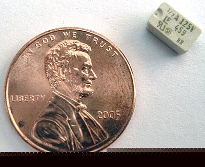 Surface mount pico fuse 500MA 125V smt smd (25)