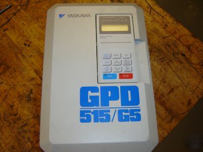 Yaskawa gpd 515/G5 cimr-G5M27P5 vfd 230V drive