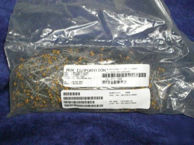 New 1000 avx SR155E473MAA capacitors 47000PF 20% 50V