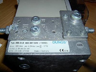 New dungs gasmultibloc comb. regulator / shut-off valve