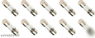 10 x 160MA slow blow anti surge glass 6 x 32MM fuses
