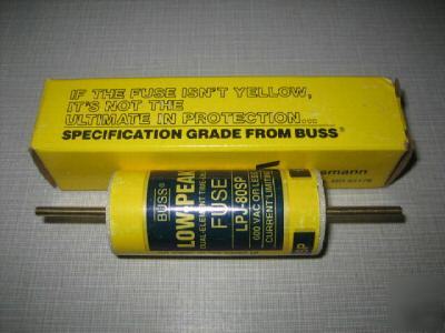 Bussmann lpj-80SP fuse 80A 600V class j LPJ80SP a 