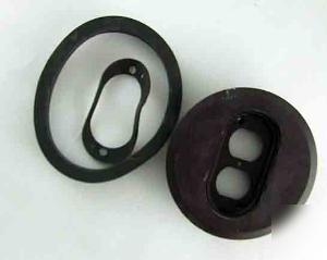Hubbell pfbcia plastic cover & frame