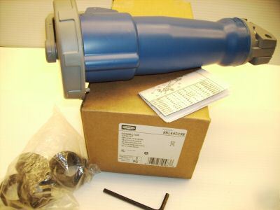 Hubbell pin&sleeve plug connector HBL460C9W 460C9W 
