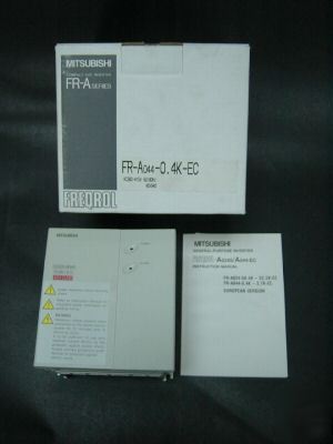 New mitsubishi inverter 3 phase, fr-A044-0.4K-ec in box