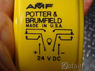 Potter & brumfield time delay switch, cgd-38-30100S