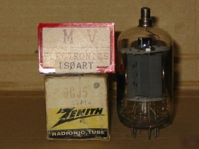 Tubes - one 6GJ5 zenith - valvole rÃ¶hren lampes