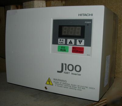 4.0KW three phase hitachi J100-037HFE igbt inverter