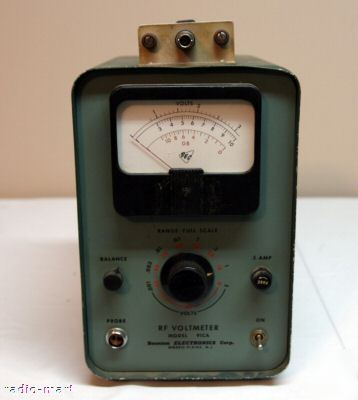 Boonton electronics corp. rf voltmeter model 91CA