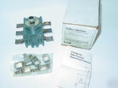 Cutler-hammer C362N100 non-fsd 100A disconnect switch