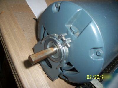 Ge rare electric ac motor mod 5KH33GG112, 1/6HP nos