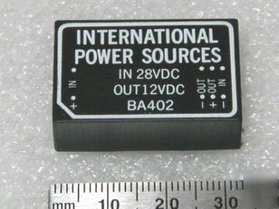 International power sources 2 watt dc/dc converter