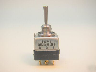 MS24656-211, mil spec toggle switch, eaton