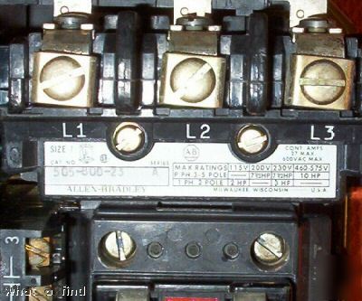 New allen bradley 505-bod-23 reversing starter 505BOD23