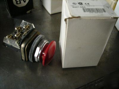 New allen bradley e stop 800T-D6A mushroom head 