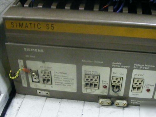 Siemens simatic S5 backplane, module, large lot plc cpu
