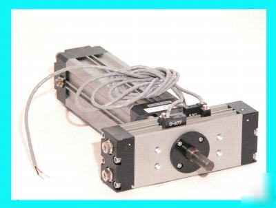 Smc mrq (?) rotary actuator system w/ reed switch 