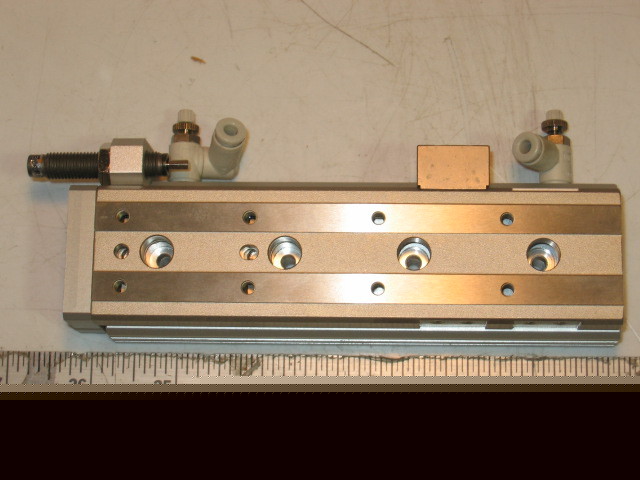 Smc mxq series pneumatic air table slide MXQ12-75C