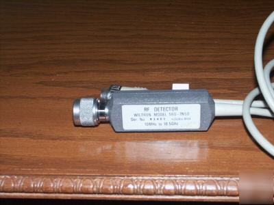 Wiltron 560-7N50 rf detector. 20 db- 10MHZ to 18.5 ghz