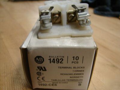 Allen bradley fused terminal block box (10) 1492-ce