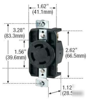 Arrow hart AH6510 single locking device recepticle