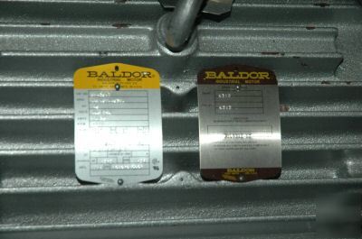 Baldor super-e brake motor 40HP 3PH 460/796V OF4308T