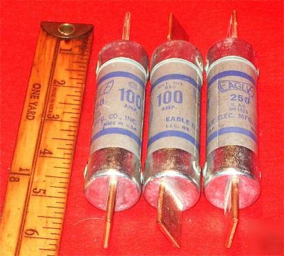 Eagle 100A 250VAC fuse #655
