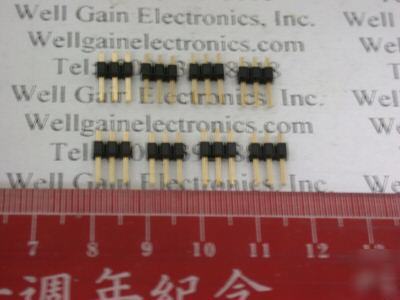 Harwin pin header / jumper 3 pin 6X 2MM single in line