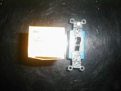 Hubbell 3 way ac flush toggle switch-brown-HBL1203/1203