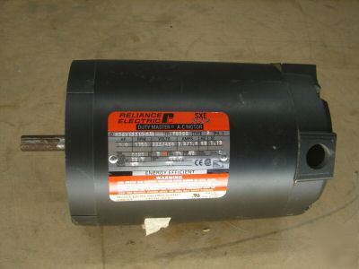 Reliance electric motor sxe plus 1HP 1750 rpm FB56C