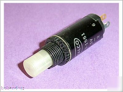 Dialco momentary pushbutton switch with red led