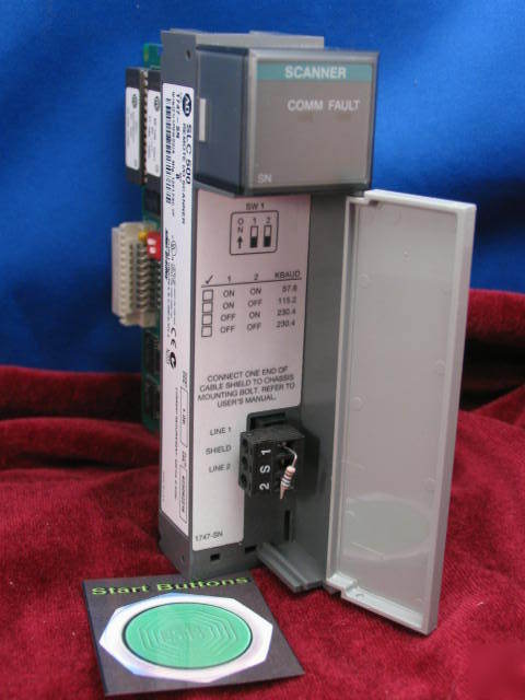 1747-sn /b allen bradley slc 500 remote i/o scanner
