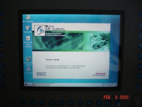 Ab RAC6182 color versaview-700, rsview me,ethernet,usb 