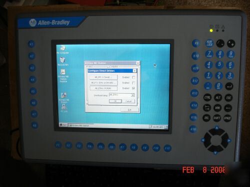 Ab RAC6182 color versaview-700, rsview me,ethernet,usb 