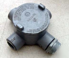 Killark explosion proof conduit hub crr-3