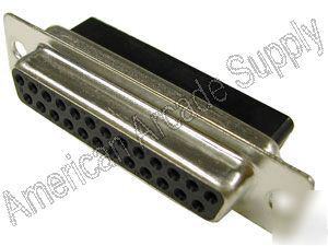 New db-25 female crimp connector, arcade, 8 liner,d-sub