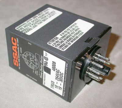 Ssac TRU3 series universal time delay relay