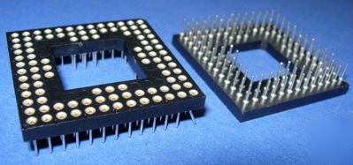 101-pin pga socket augut (10PCS) gold inserts